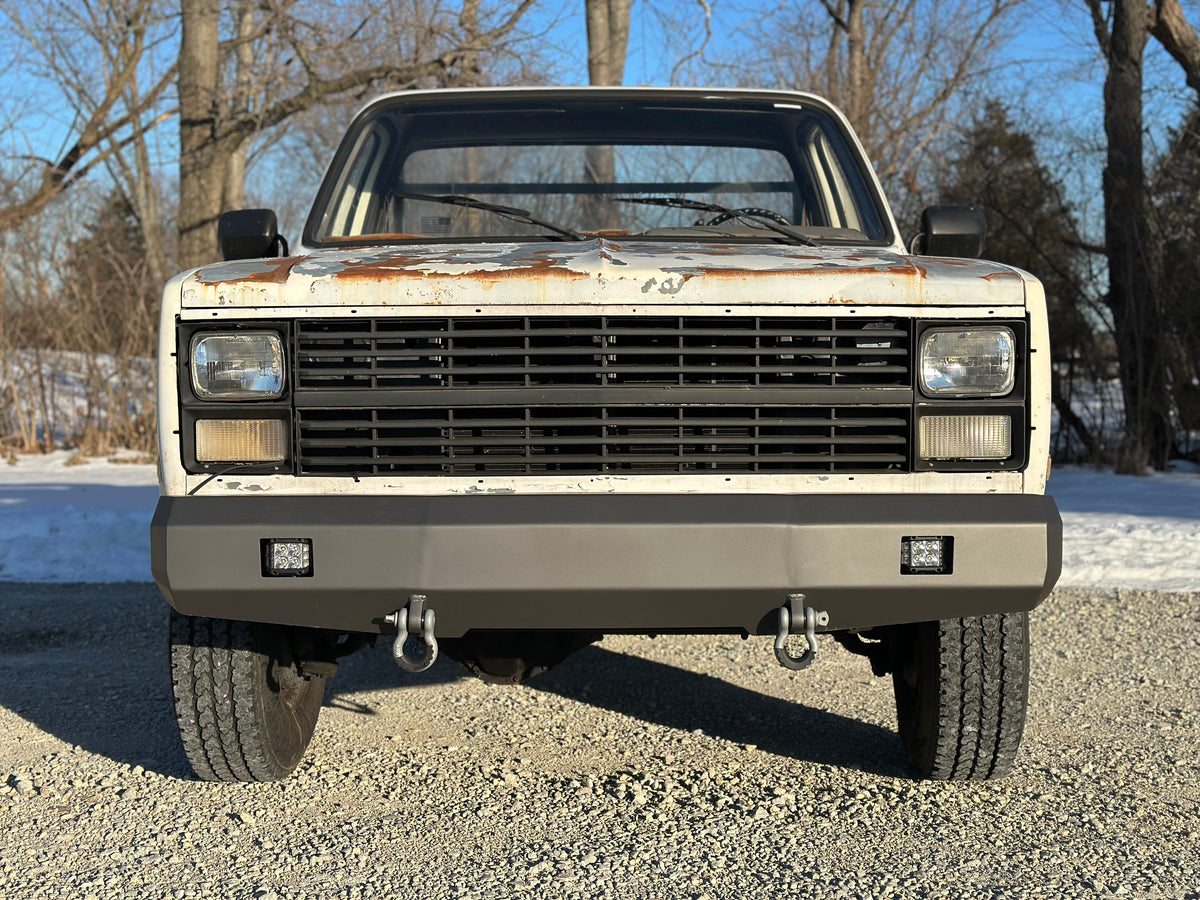 73-87 Squarebody Truck / 73-91 Suburban & Crew Cab Front Bumper 