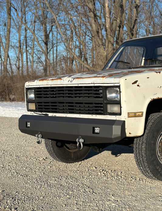 73-87 Squarebody Truck / 73-91 Suburban & Crew Cab Front Bumper